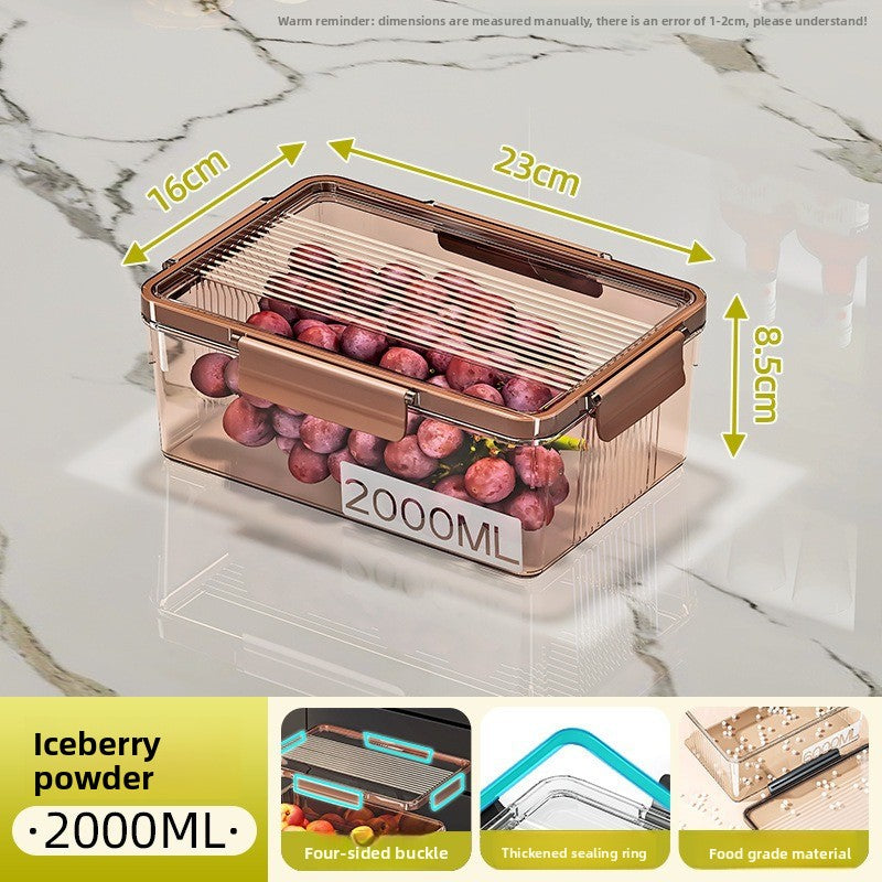 Kitchen Refrigerator Storage Box for A variety of different foods