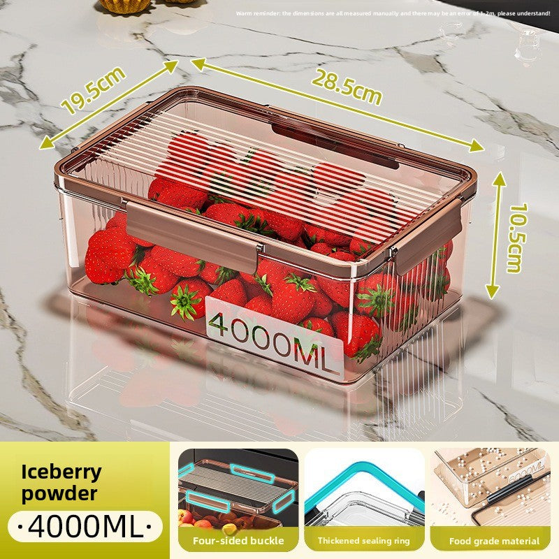 Kitchen Refrigerator Storage Box for A variety of different foods