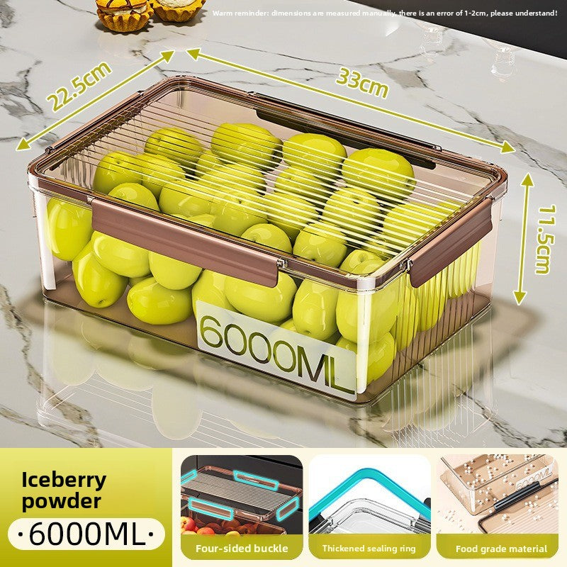 Kitchen Refrigerator Storage Box for A variety of different foods