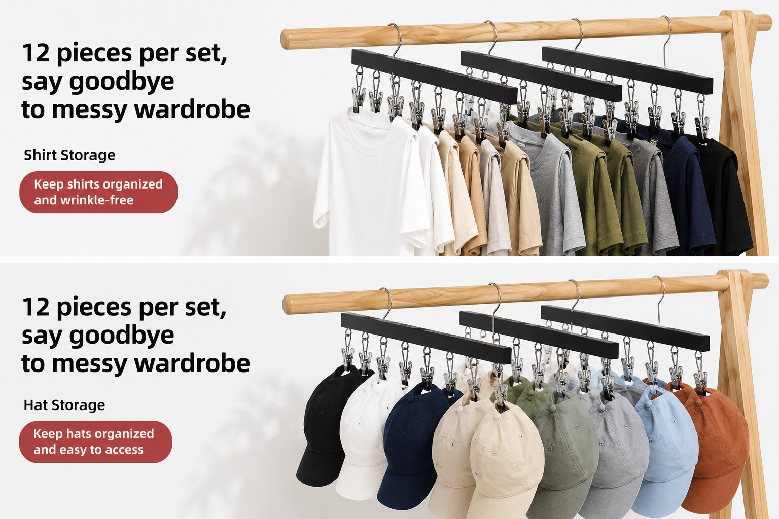 FlexClip Multi-Purpose Closet Organizer