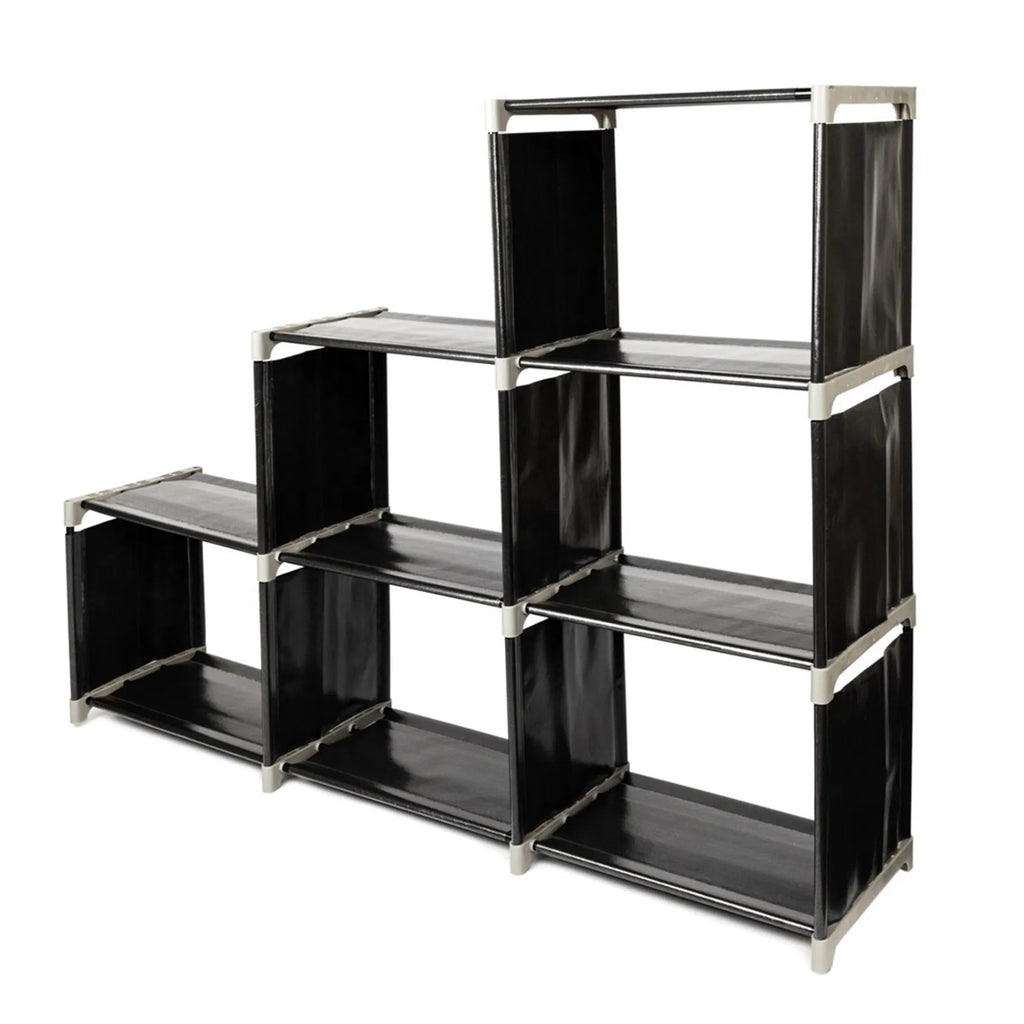 Cube shelf angled view