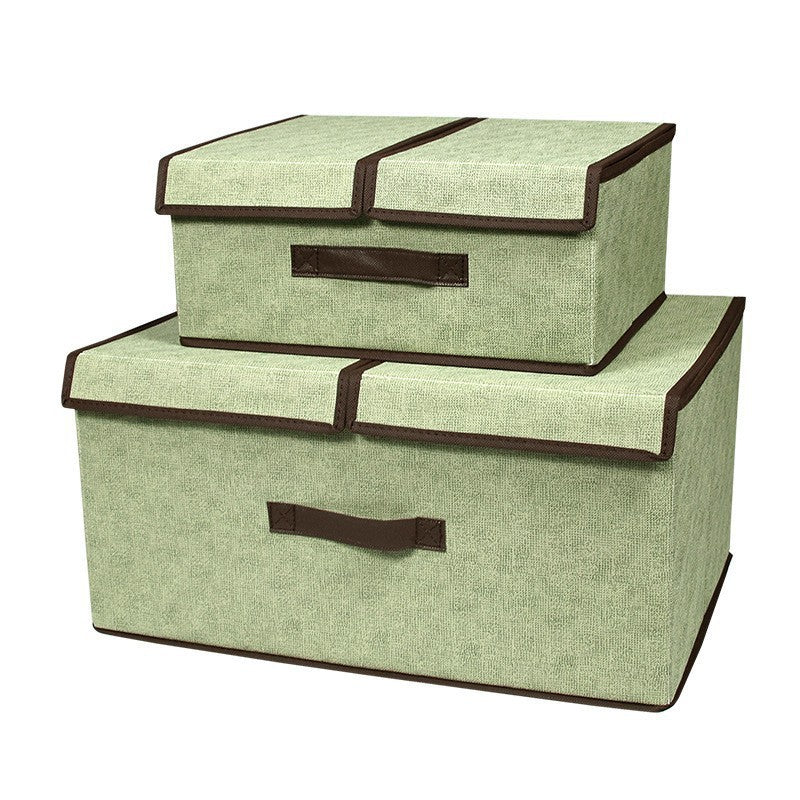 Foldable Storage Box with Flip Cover