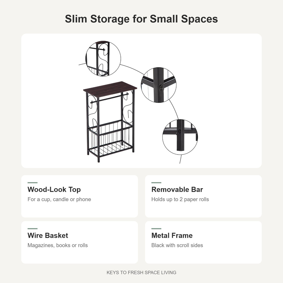 Side table features