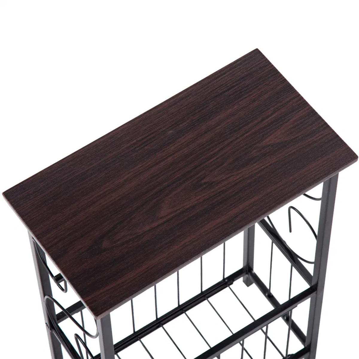 Wood-look top detail